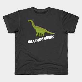 Fun Brachiosaurus Dinosaur Design Kids T-Shirt